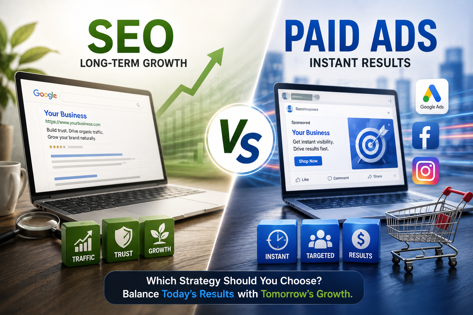 SEO vs Paid Advertising: Which Marketing Strategy Should You Choose?