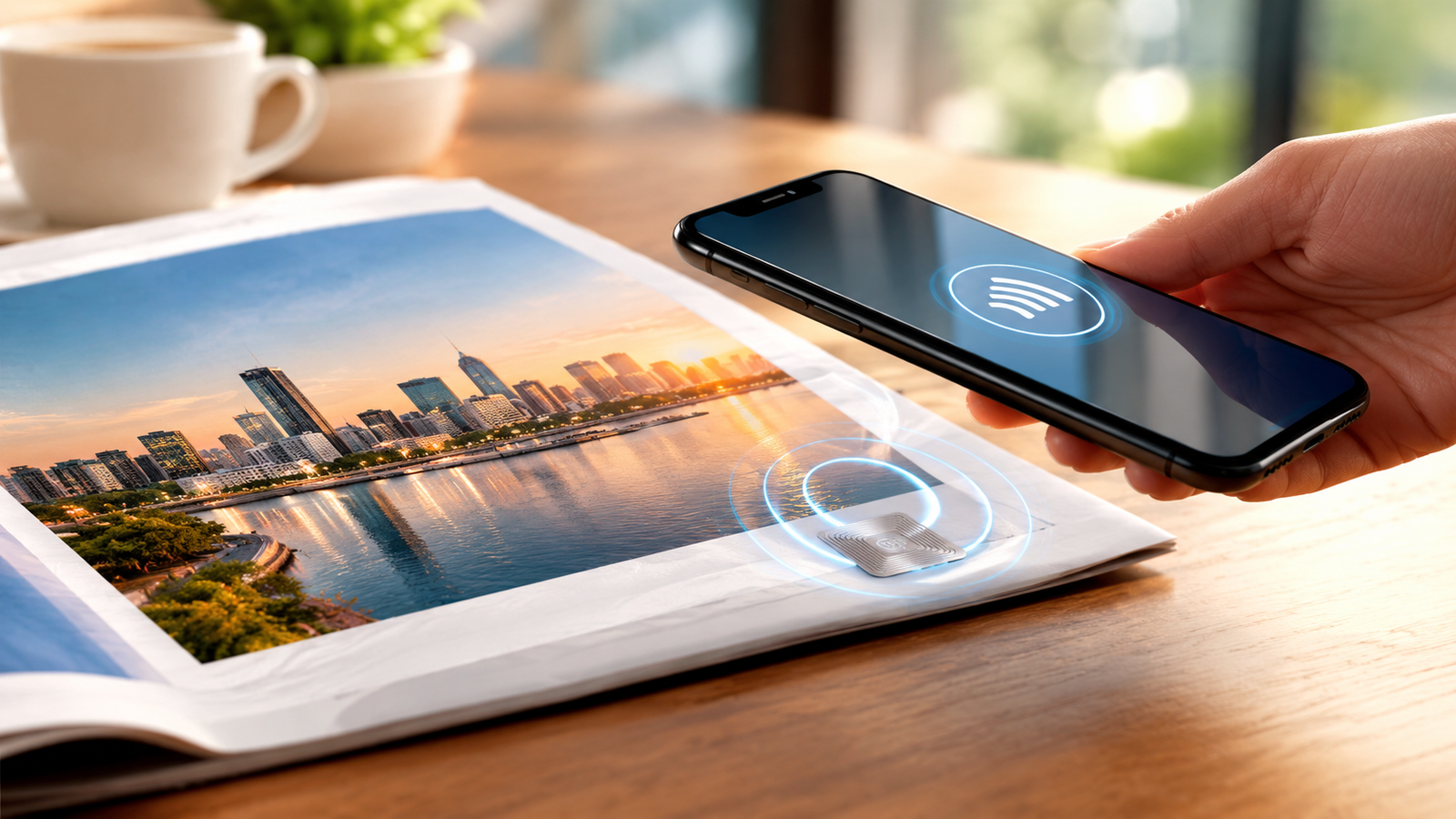 NFC Embedded Print Media